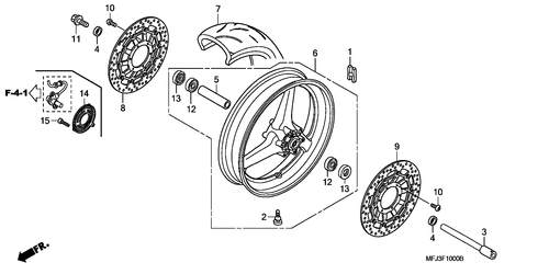  Ruota Anteriore