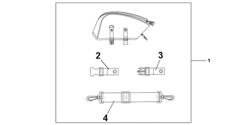  Rear Seat Bag