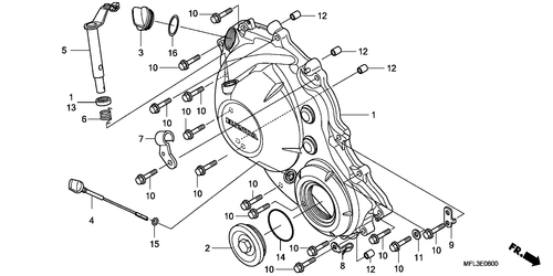  Right Crankcase Cover