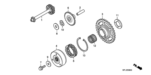  Embrayage De Demarrage