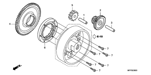  Embrayage De Demarrage