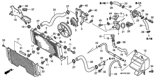  Kuehler (cb1300a/ Cb1300sa)