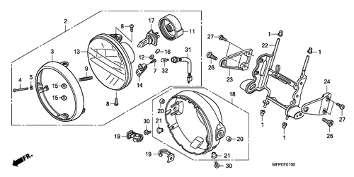  Fanale (cb1300a)