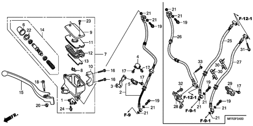  Frechts Brake Master Cylinder