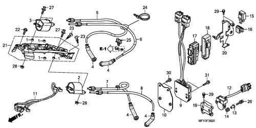  Ignition Coil/ Ecu