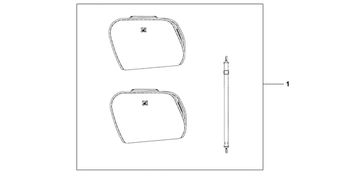  Pannier Inner Bag Set