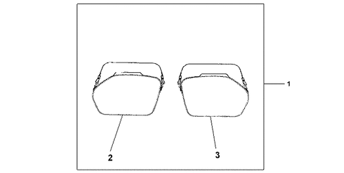  33/ 35l Pannier Inner Bag Set