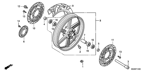  Roue Avant