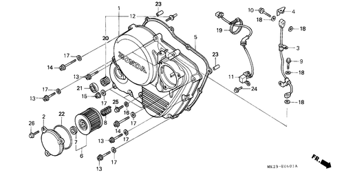  Right Crankcase Cover