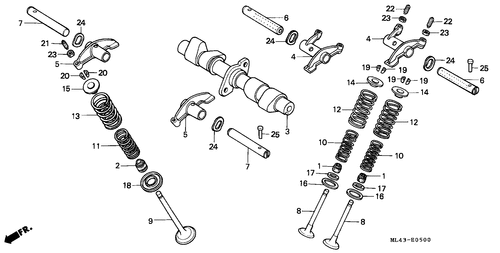  Camshaft/ Valve