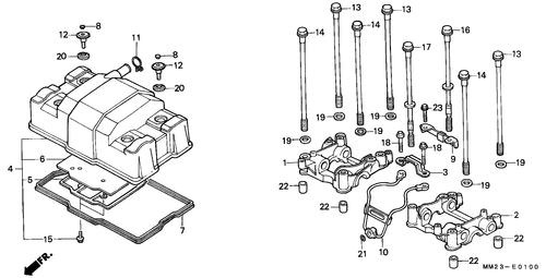  Cylinder Head Cover/  Camshaft Holder