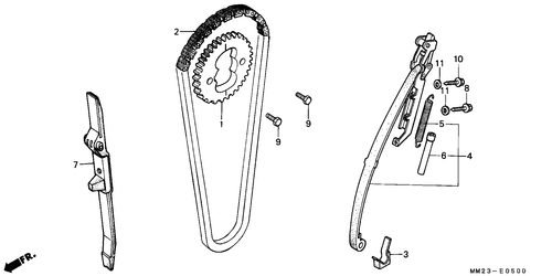  Cam Chain/ Tensioner
