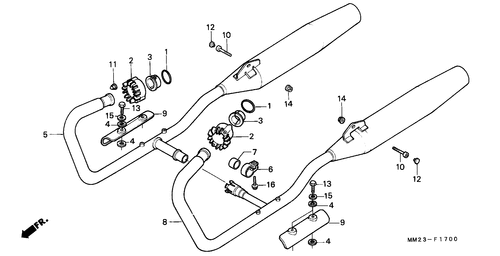 Exhaust Muffler