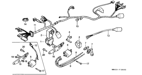  Wire Harness/  Ignition Coil