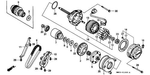  Generatrice (cbr1000fh/ Fj/ Fm)