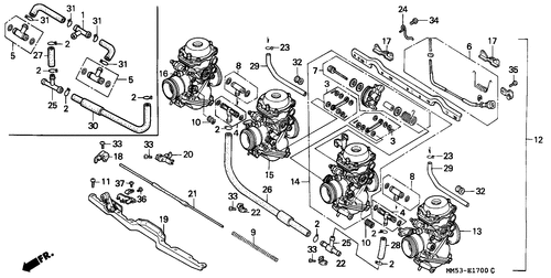  Carburetor (assy.)