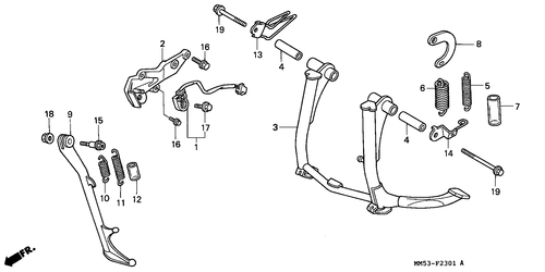 Staender (cbr1000fk)