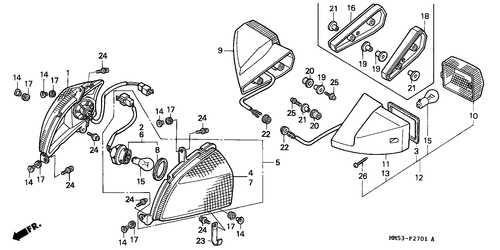  Blinker (cbr1000fk)