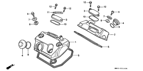  Cylinder Head Cover