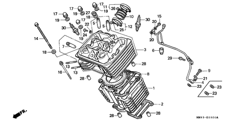  Cylinder/ Cylinder Head (front)