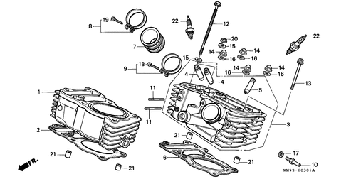  Cylinder/ Cylinder Head (rear)