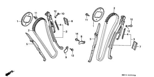  Cam Chain/ Tensioner