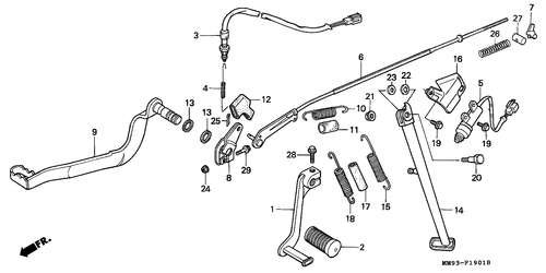  Pedal/ Staender (2)