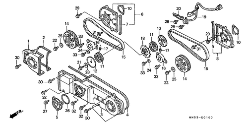  Front Cover/ Timing Belt