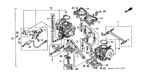  Carburetor (assy.)