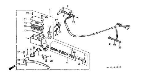  Clutch Master Cylinder