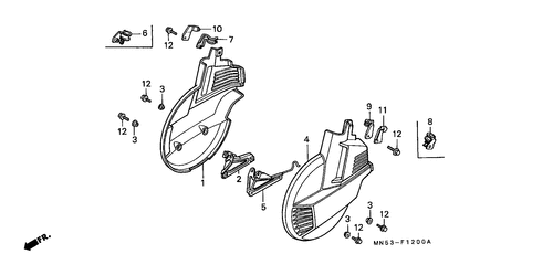  Front Wheel Cover