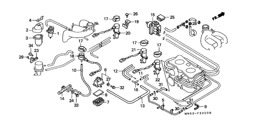  Solenoid Valve/  Sub Air Cleaner (1)