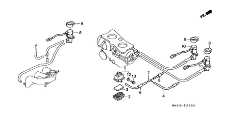  Solenoid Valve/  Sub Air Cleaner (3)