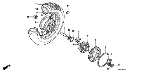  Rear Wheel