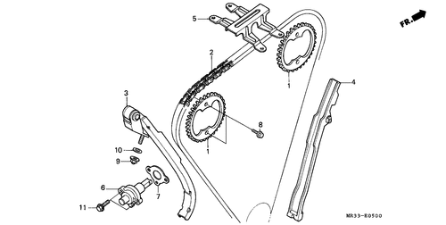 Nockenwellenkette/ Spannvorrichtung