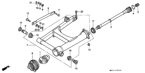  Swingarm/ Propeller Shaft