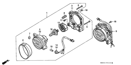 Scheinwerfer (ar/ E)