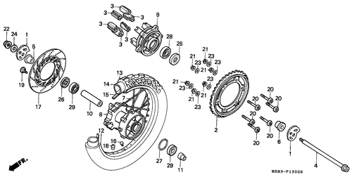  Rear Wheel