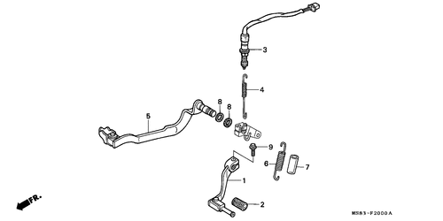  Pedal