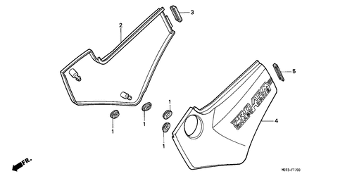  Couvercle Lateral