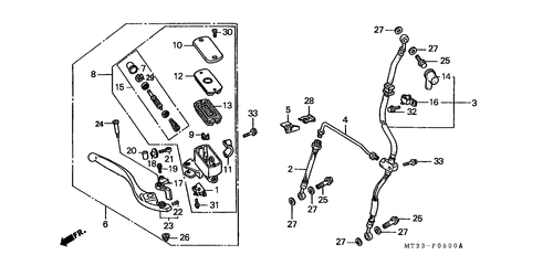  Frechts Brake Master Cylinder