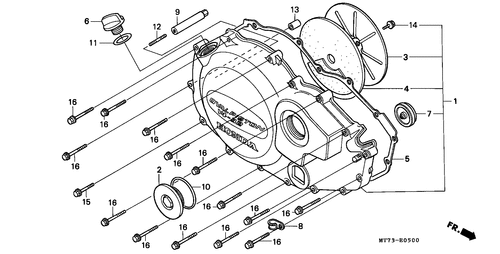  Right Crankcase Cover