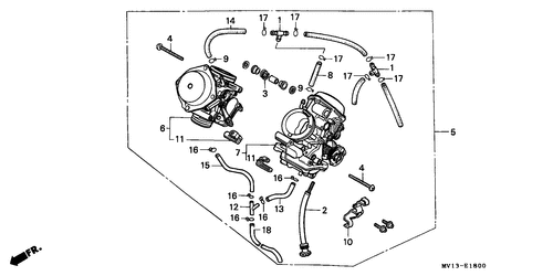  Carburateur (ens.)