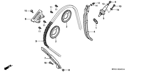  Nockenwellenkette/ Spannvorrichtung (2)