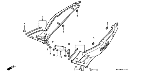  Couvercle Lateral