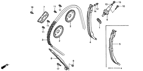  Cam Chain/ Tensioner