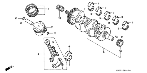  Crankshaft/ Piston (1)