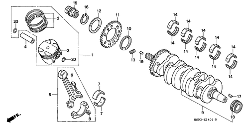  Ciguenal/ Piston (2)