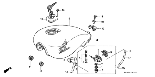  Kraftstofftank (cb750)