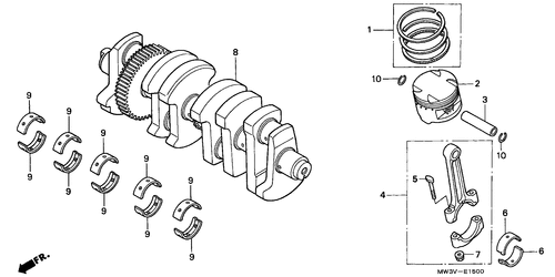  Crankshaft/ Piston